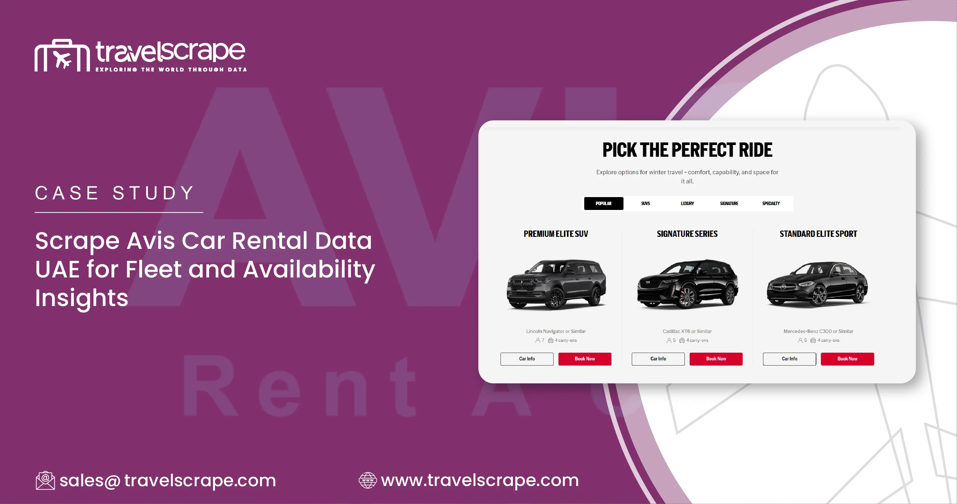 Scrape Avis Car Rental Data UAE for Fleet Insights